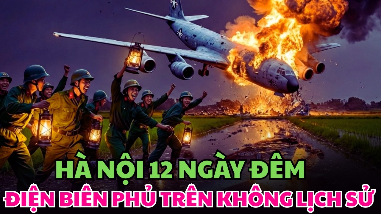 Hà Nội 12 Ngày Đêm: 34 B-52 Siêu Pháo Đài BỊ PHÁ HỦY - Điện Biên Phủ Trên Không Lịch Sử