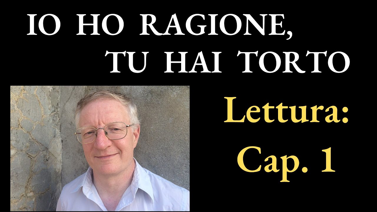 T. Williamson: Io Ho Ragione e Tu Hai Torto - Lettura (Cap. 1) - YouTube