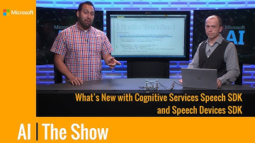 What’s New with Cognitive Services Speech SDK and Speech Devices SDK