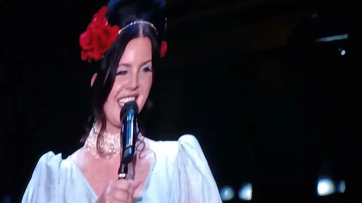 Lana Del Rey - Intro + A&W + Young And Beautiful [ México City (16 Agosto 2023) Foro Sol ]