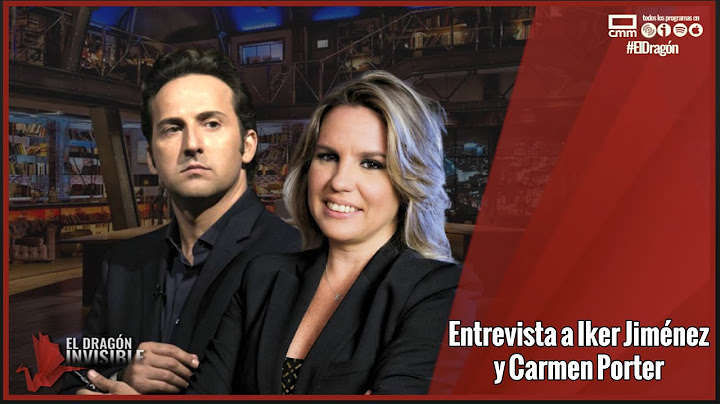 Entrevista a Iker Jiménez y Carmen Porter 🎙️👨👩‍🦰