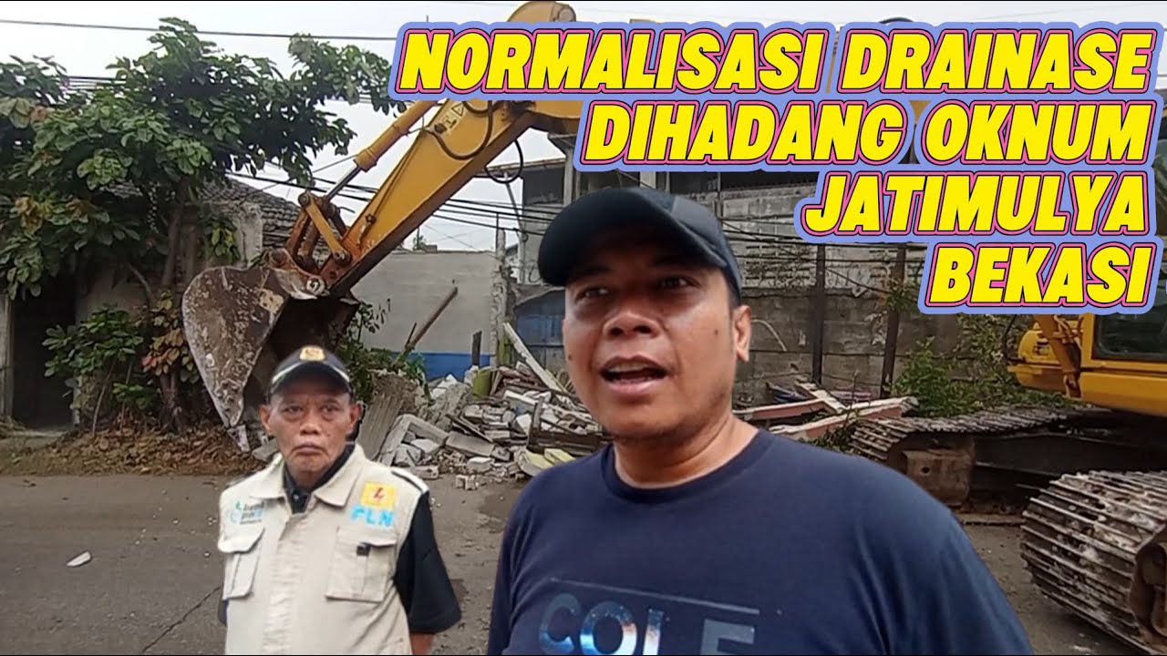 Bangli Puluhan Tahun Menutup Drainase Di Bongkar Jatimulya Tambun Selatan Bekasi #episode1