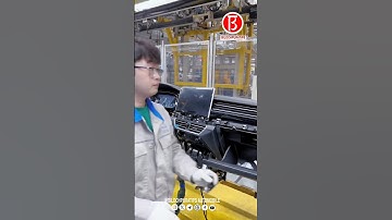 Car central control large screen installation part 12