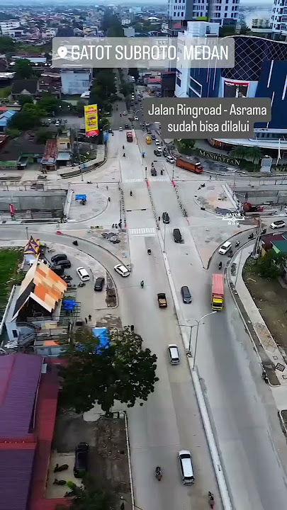 Jalan Asrama - Ringroad sudah bisa dilalui #medan #fyp #music