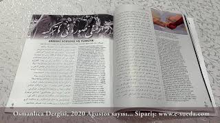 Osmanlıca Dergisi Ağustos 2020 Sayısı