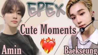 [ EPEX ] Baekseung and A-min Cute Moments | PART 1