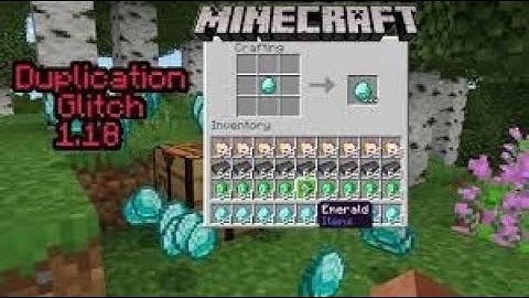 Minecraft Item Duplication Glitch for 1.18.2 and under / jave edition