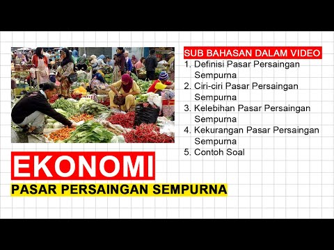 Video: Semua Mengenai Persaingan Dalam Ekonomi