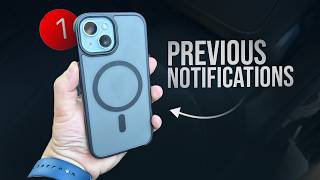 How to See Previous Notifications iPhone (explained)