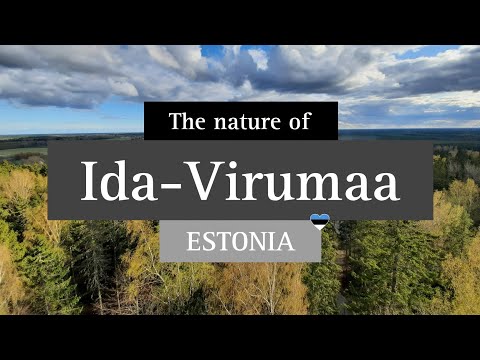 The nature of Ida-Virumaa, Estonia