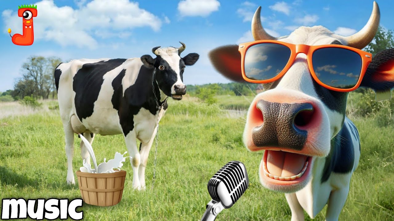 Танец «Дуди Дуди Дам Дам» | Танец коровы под вирусную музыку | Милое вирусное музыкальное танцева...