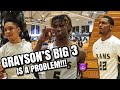 Grayson&#39;s Big 3 Is A Problem!! Deivon Drops Smooth 26!! Grayson Vs Alabama Team Full Game Highlights