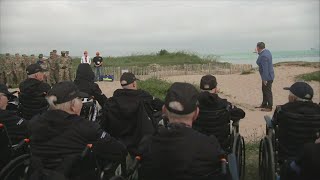 Thursday marks 80 years since D-Day landings: WWII veterans visit beaches of Normandy