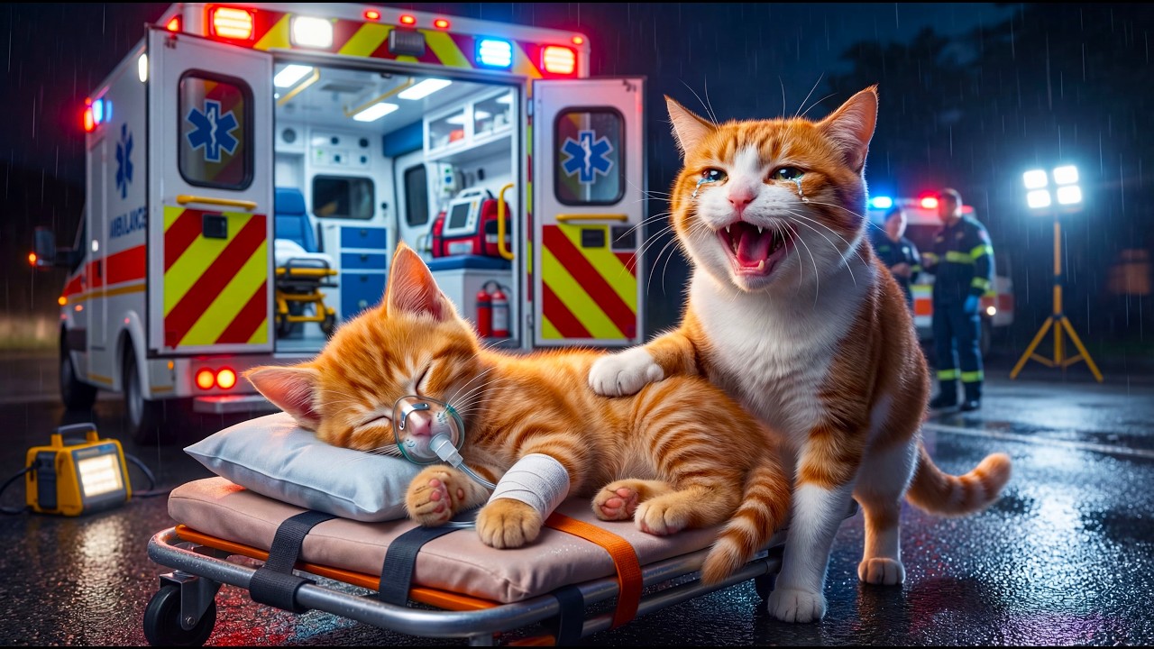 Mama Cat Gave Her Life... To Save Her Tiny Kitten 😭💔 |  Emotional Sad Story