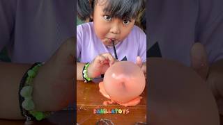 Download Lagu CARA BIKIN SLIME BISA DITIUP!!! #shorts #carabuatslime #slime #clayslime #clay MP3