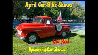 April Car Shows a quick look! Lots to plan for. Bring the Kids!