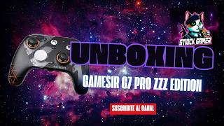 UNBOXING en el canal GAMESIR G7 PRO ZZZ EDITION