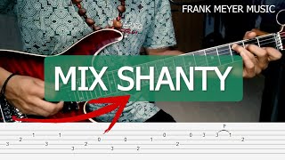 Video thumbnail of "Mix SHANTY - SENSUAL KARICIA🔥 | Tutorial de guitarra🔥 (tab)"
