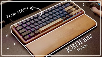 KBDFans Keyboard unboxing from MASH | My first custom keyboard ⌨
