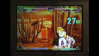 MvC2: Tenderloin Combos Ken Throw (Audio Explanation)