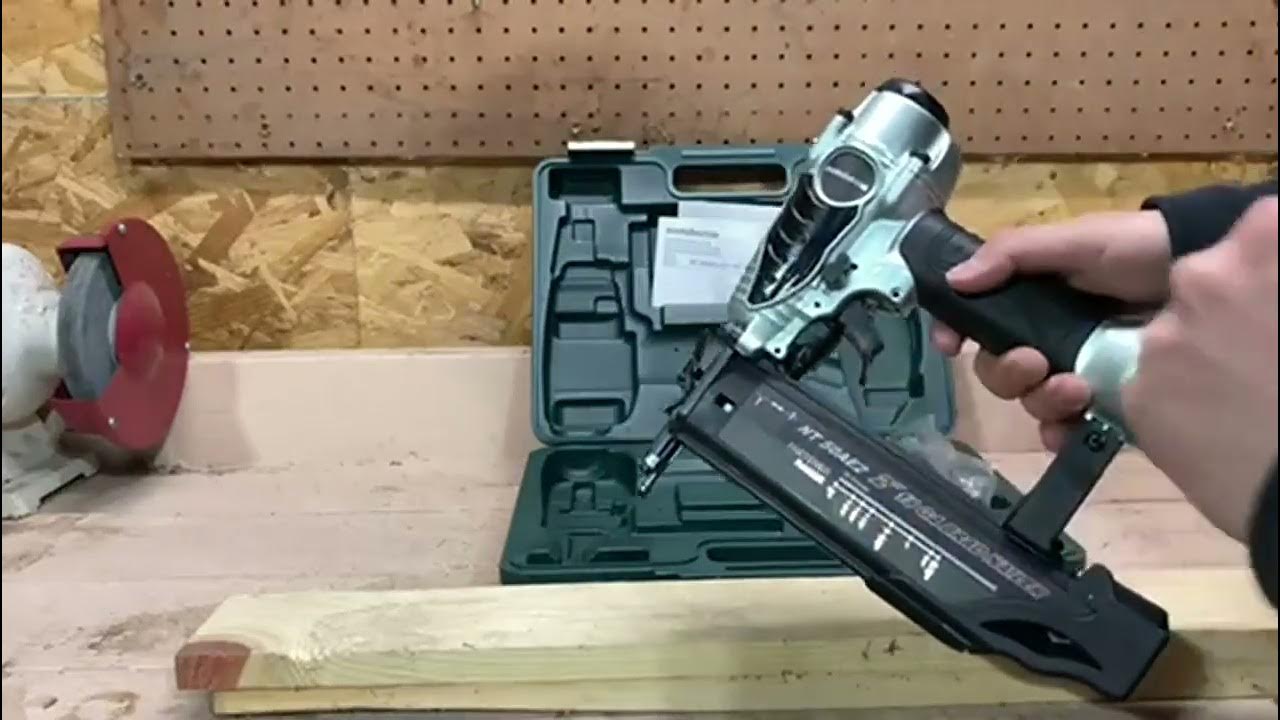 Metabo HPT Brad Nailer Kit Pro Preferred Brand of Pneumatic Nailers 18