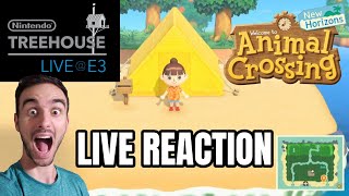 Animal Crossing New Horizons Gameplay REACTION | Nintendo Treehouse