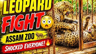 Leopard Fight at Assam Zoo 😳🐆 | Kamakhya Temple &amp; Assam Vlog 🌿🙏