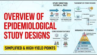 Overview Of  Epidemiological study Designs! Super simplified