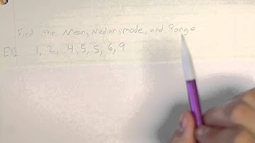 Pre-Algebra: 3-3 Mean, Median, and Mode