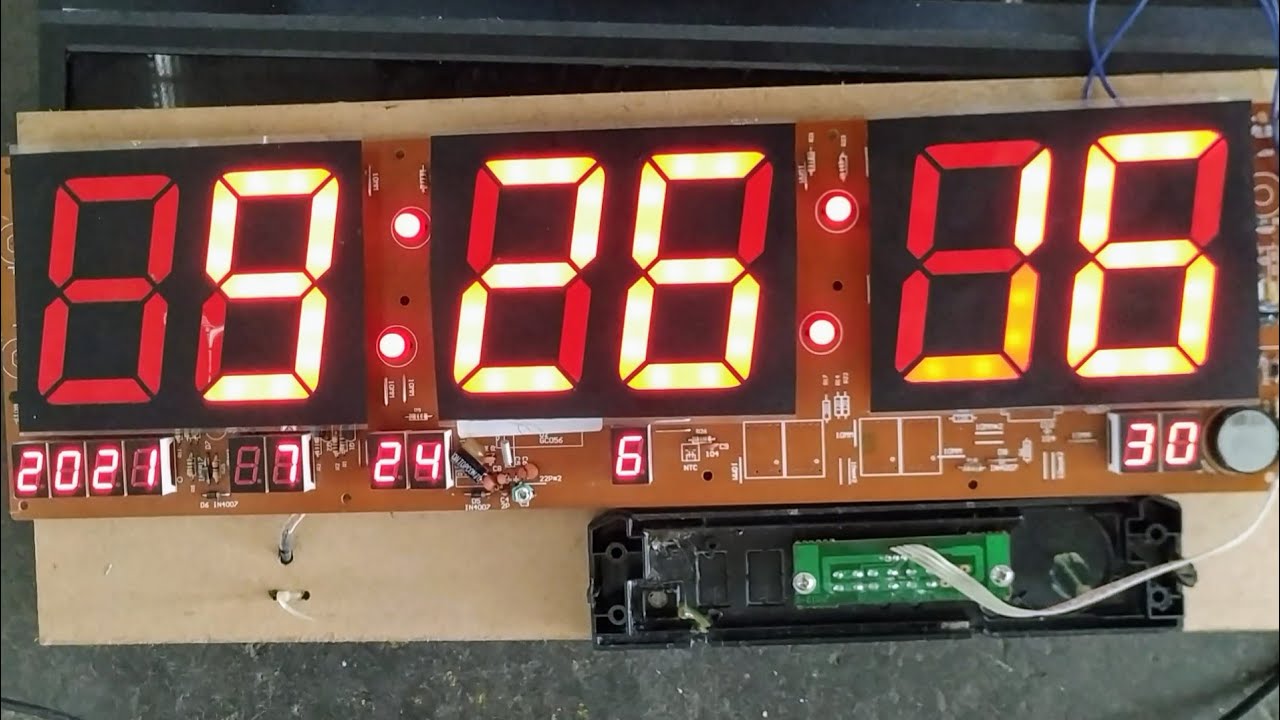 Cara Servis Jam Digital LED YouTube