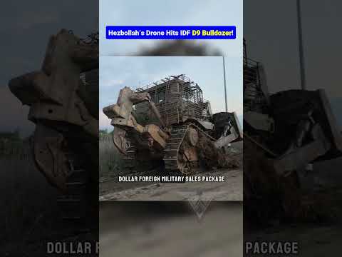 Hezbollah’s Fiber-Optic Drone Hits IDF D9 Bulldozer