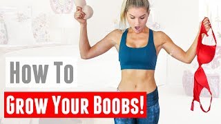 Exercises To Grow Your Boobs (chest lift workout) screenshot 5