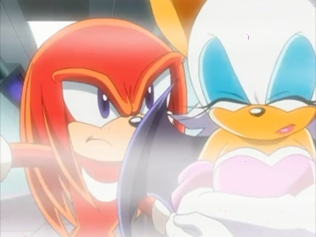 Knuckles and Julie-Su (Sonic X *Recolor*) by BerrystarLover on