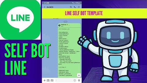 Line Bot Template | Selfbot Line New Future 2024