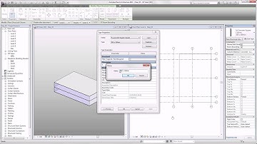 Revit Tutorial - Walls, Columns, Floor modifications Part 4
