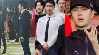 (Fan Cam) Wang Yibo is in CCP's 100 years celebration program!