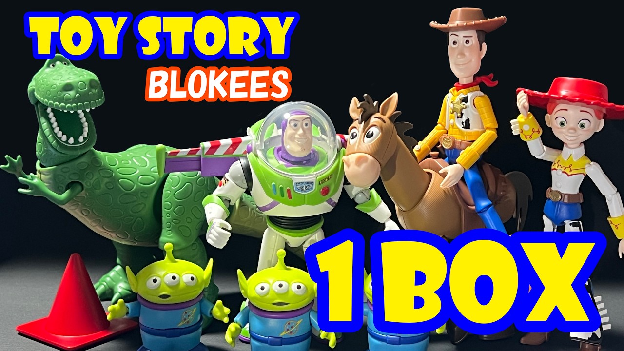 8 Types] Highly Recommended! Unboxing 1 Box of Toy Story Pre