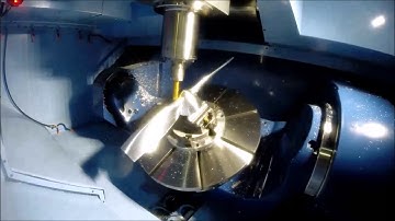 Matsuura MX-850; 5 Axis CNC Machining; Propeller Video