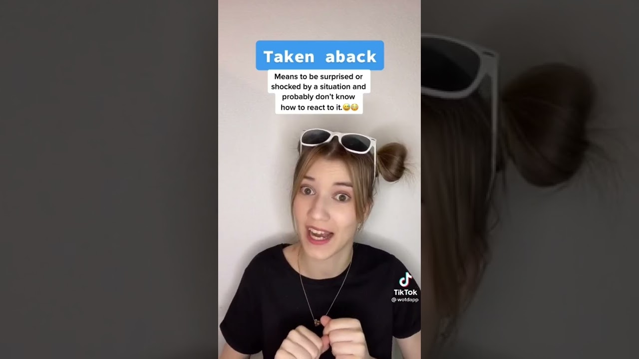 Word of the Day - Taken aback