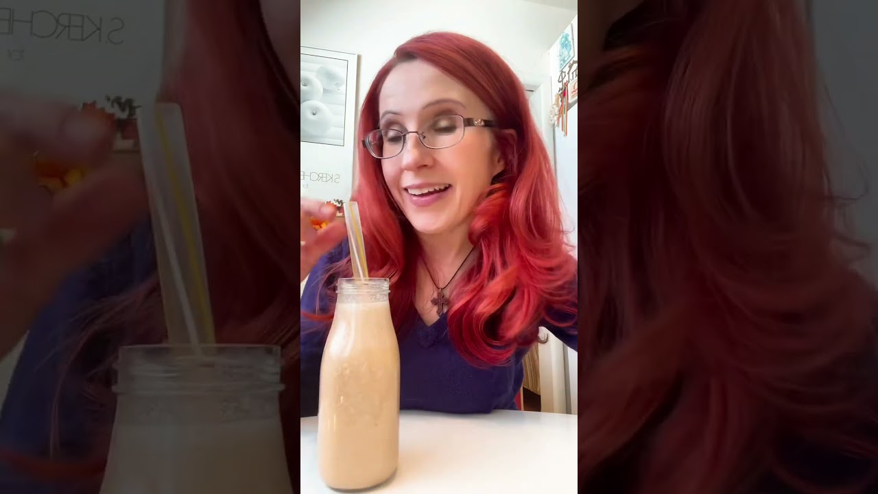 Bolthouse Farms Banana Honey Nut Butter protein drink hack! 🍌🥜🍯