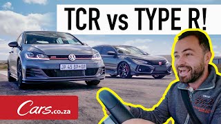Drag race! Volkswagen Golf GTI TCR vs Honda Civic Type R