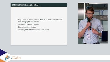 Jakub Kubajek: Unsupervised learning for news summarisation | PyData Warsaw 2019