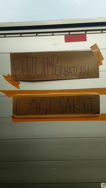 butuh perhatian lagi sakit