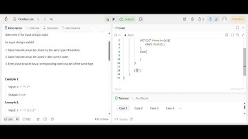 LeetCode Problem 20: Valid Parentheses | Stack-Based C# Solution Explained