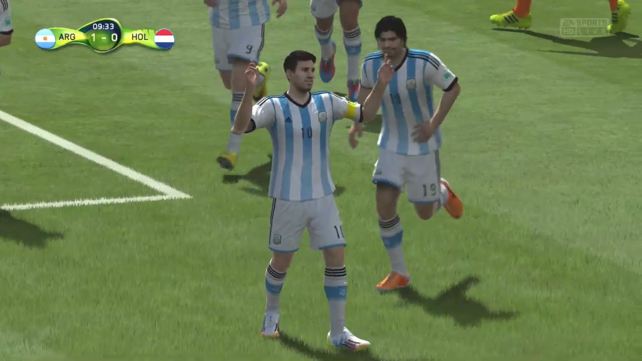 W杯イヤー】FIFA14 ブラジルワールドカップモードに挑戦【PS4】 - YouTube