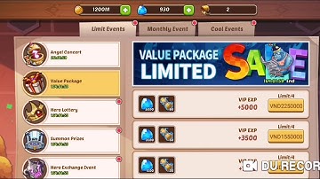 Weekly event | summon - altar shop - blacksmith - hero lottery | 400 friendship summon| idle heroes