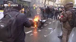 142 manifestantes contra violencia policial son detenidos en París