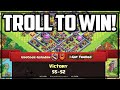 TROLL Base WINS THE WAR in Clash of Clans!