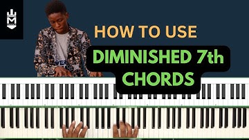 How to play Diminished 7th passing chords