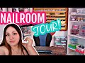 NAIL ROOM TOUR 2021 // LAURA COUTURE NAILS// NAIL ROOM IDEAS